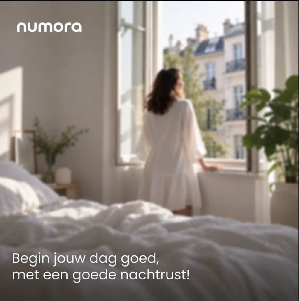 Numora Ergonomisch Hoofdkussen - Memory Foam - Traagschuim Kussen voor Zij- en Rugslapers - Vlinderkussen - Nekondersteuning - Ademend Slaapkussen